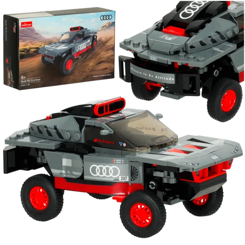 Konstruktorius Rastar car 10120 Audi RS Q e-tron 1:30 blokai 376el. · 1