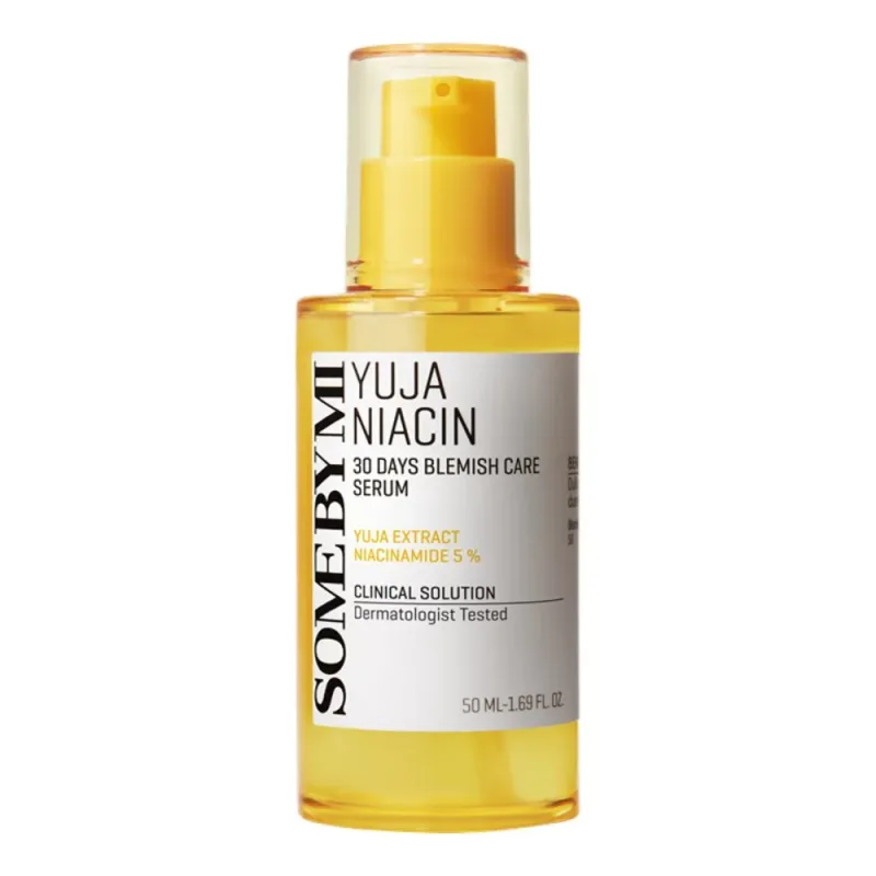 Some By Mi Yuja Niacin Anti Blemish Serum – šviesinamasis veido serumas · 1