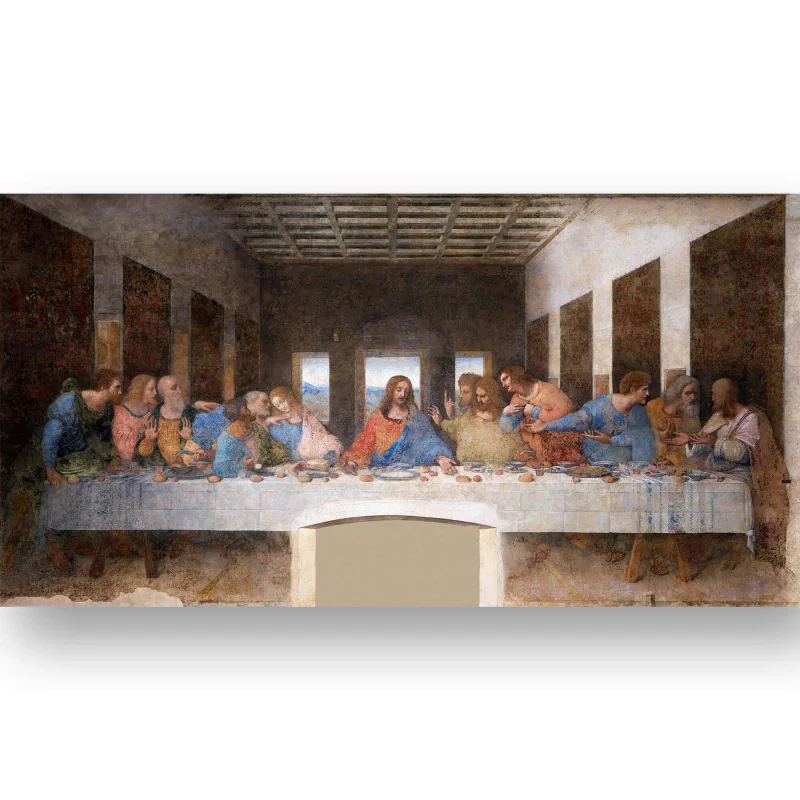 Reprodukcija „Paskutinė vakarienė“, Leonardo da Vinci (1498)