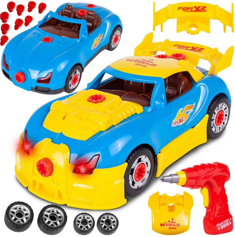 Žaislinis automobilis - konstruktorius Bugatti · 1