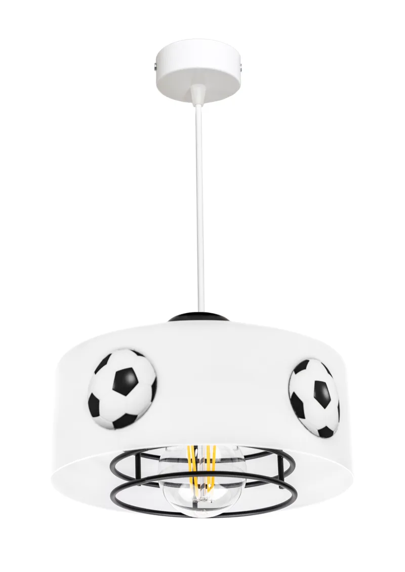 Lubinis šviestuvas Futbolo kamuolys - Balta · 1