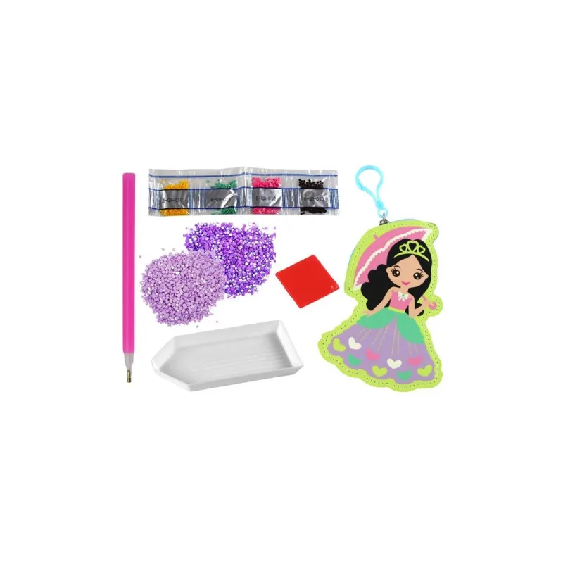 Kūrybinis rinkinys - Princess Keychain Pocket · 2