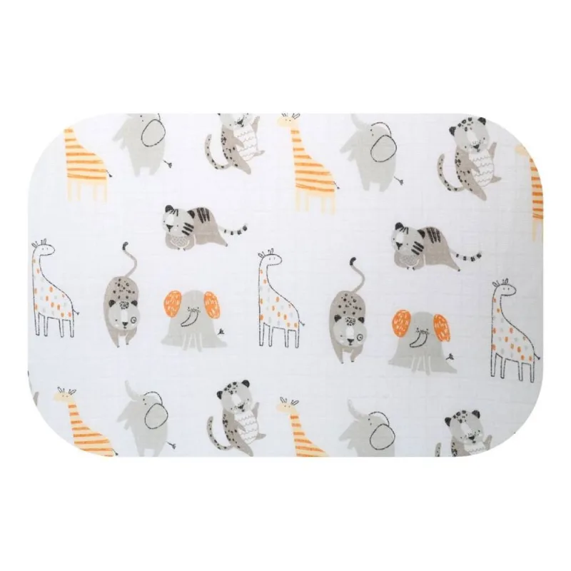 Sauskelnės - 26858 - TETRA PRINT - EGA - CYRK - GREY - dydis 70x80 cm · 1