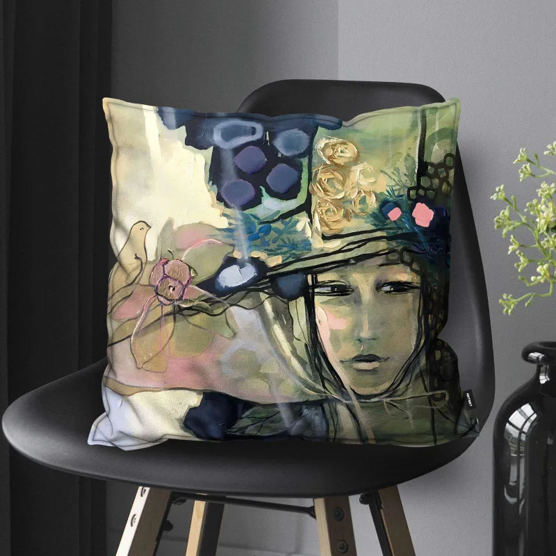 Dekoratyvinė pagalvėlė 45x45 cm su vidiniu užpildu RU98