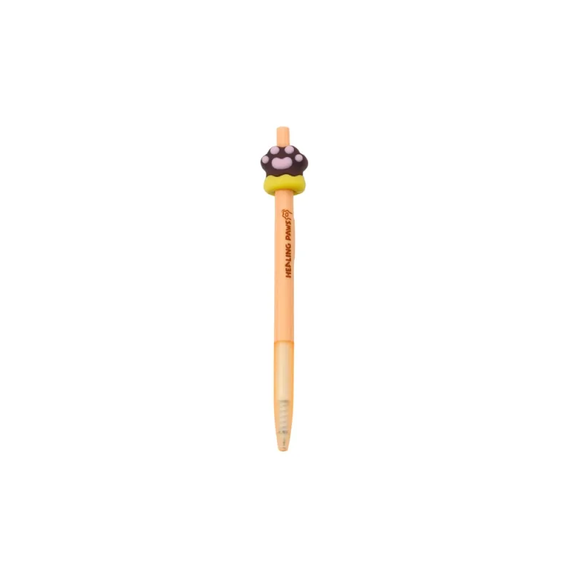 Gelinis rašiklis Cat's Paw 15 cm 0,5 mm, rudas · 3