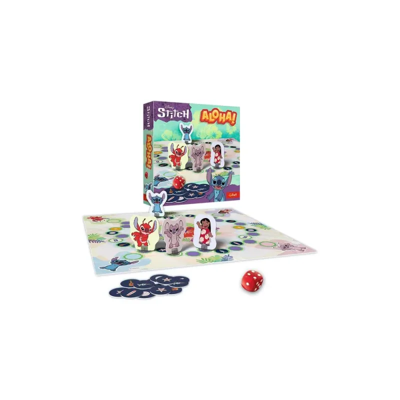 Šeimos žaidimas Lilo ir Stitch Aloha! Trefl 02657 · 2