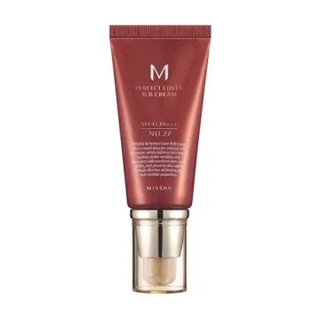 MISSHA M Perfect Cover BB Cream EX SPF42/PA+++ (No.27/Honey Beige) - BB kremas, 50 ml.