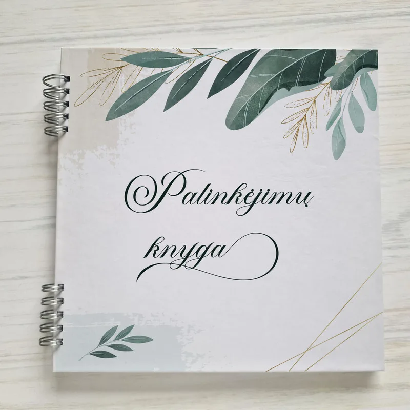 Palinkėjimų knyga „Žali Auksiniai lapeliai“