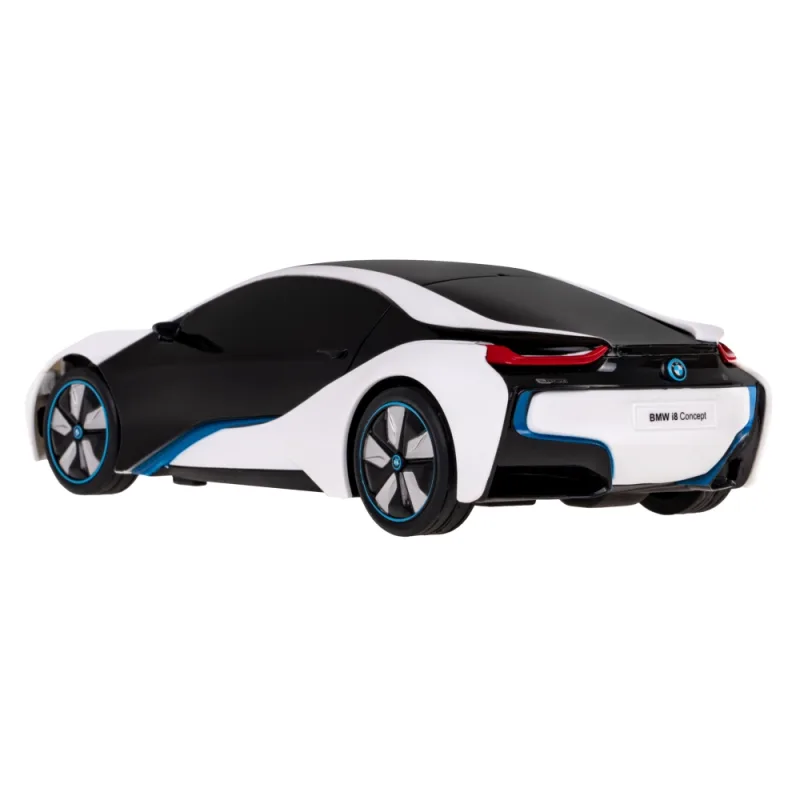 Nuotoliniu būdu valdomas BMW i8 RASTAR 1:24 modelis LED žibintai · 3