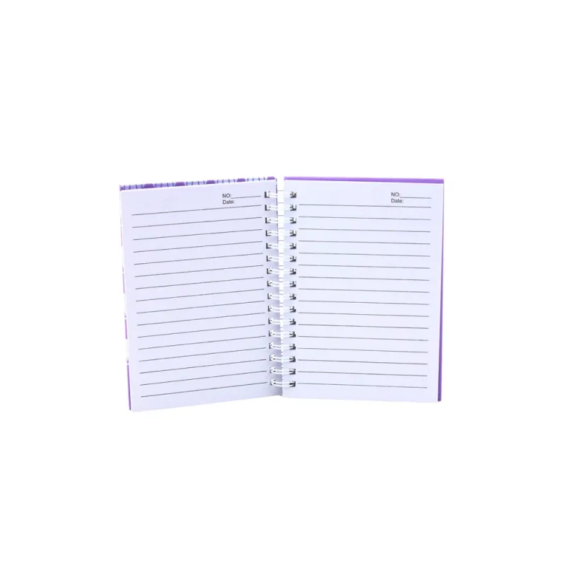 Užrašų knygutė Fly Line Holographic Shells Purple A6 80 lapų · 2