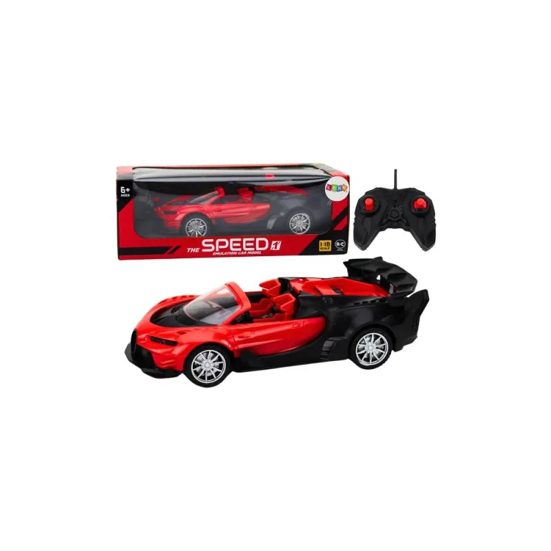 Žaislinis automobilis RC sportinis automobilis 1:18 Raudonas · 1
