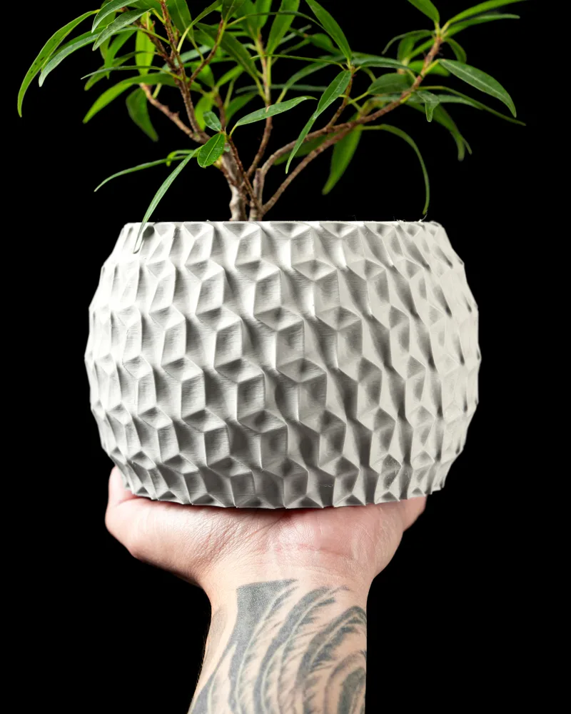Vazonas HEXA 3D PLA