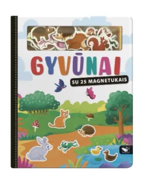 Gyvūnai. Su 25 magnetukais