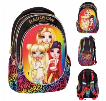 Rainbow High Golden Style ultralengvas tornisteris mergaitėms
