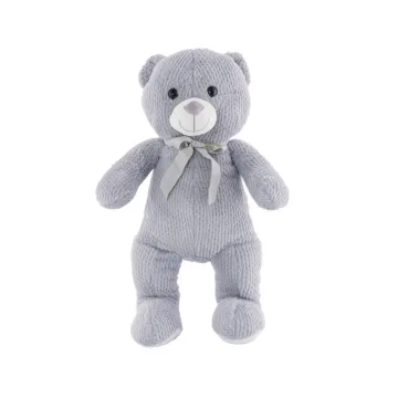 Pliušinis meškiukas dn20-0039-80 pilkas EUROBABY TOYS 80 cm