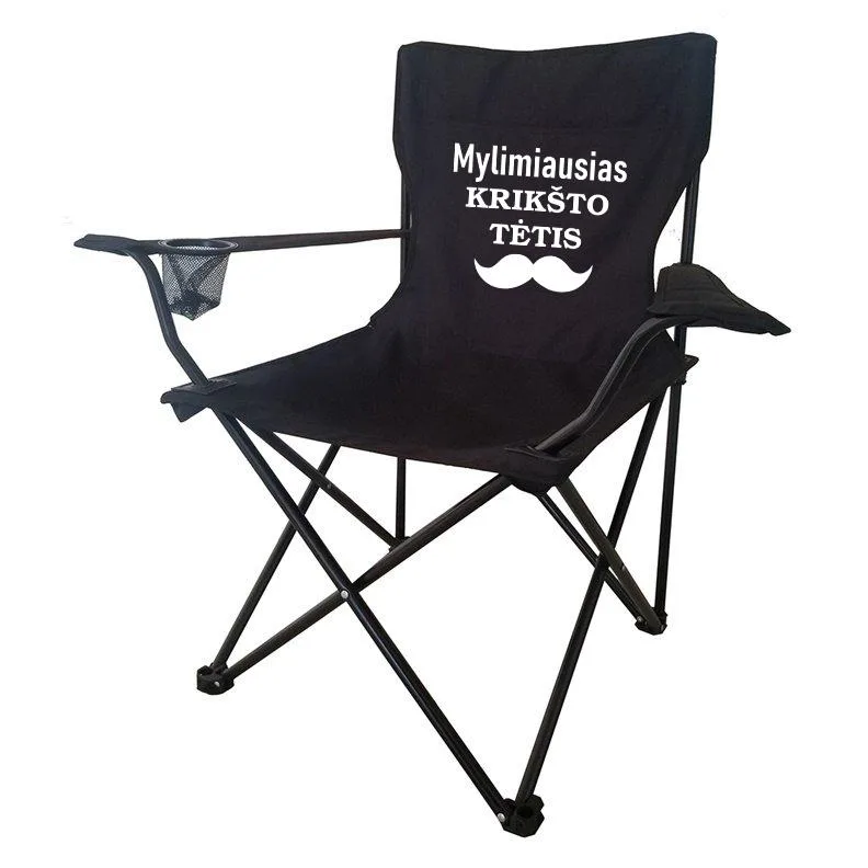 Turistinė kėdė „Mylimiausias KRIKŠTO TĖTIS“