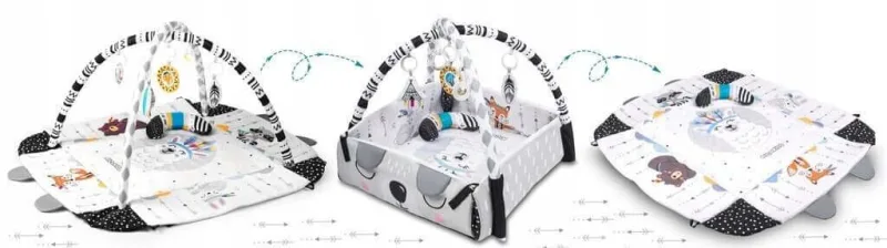 Lavinamasis kilimėlis 110 x 100 cm Boho Ricokids · 3