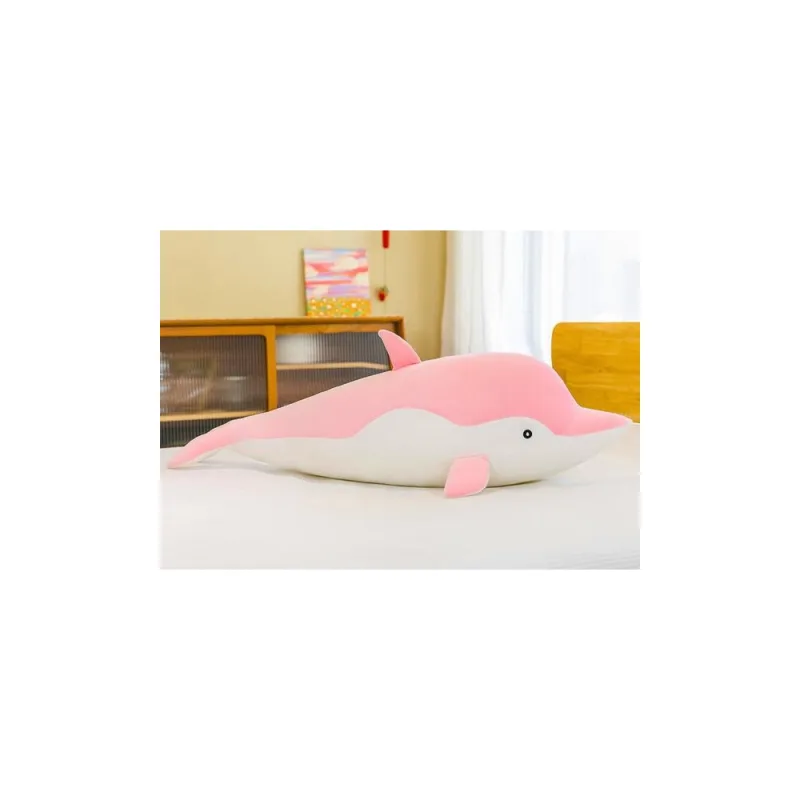 Pliušinis delfinas 70 cm, rožinis · 1