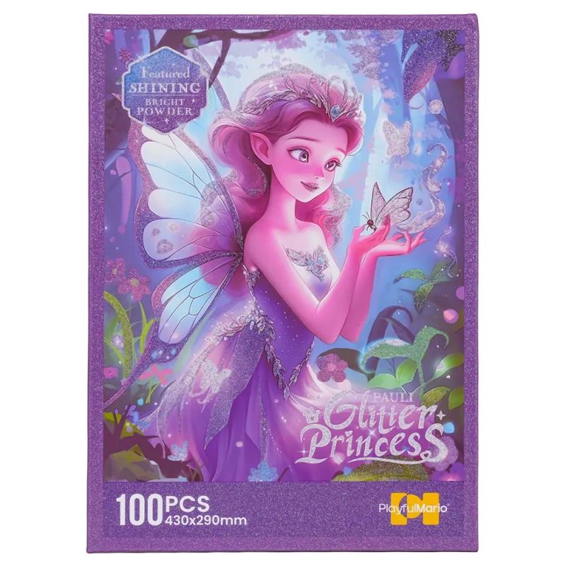Dėlionė Violetinė fėja 100el. · 3