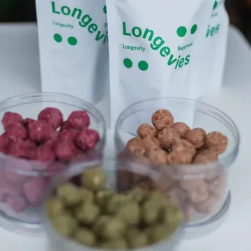 2+1 vnt Ilgaamžiškumo supermaistas Longevies, mažas rinkinys