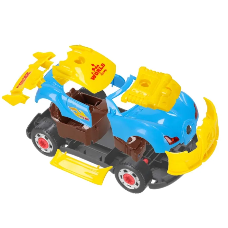 Konstruktorius sportinis automobilis, šviesos, garsai · 3