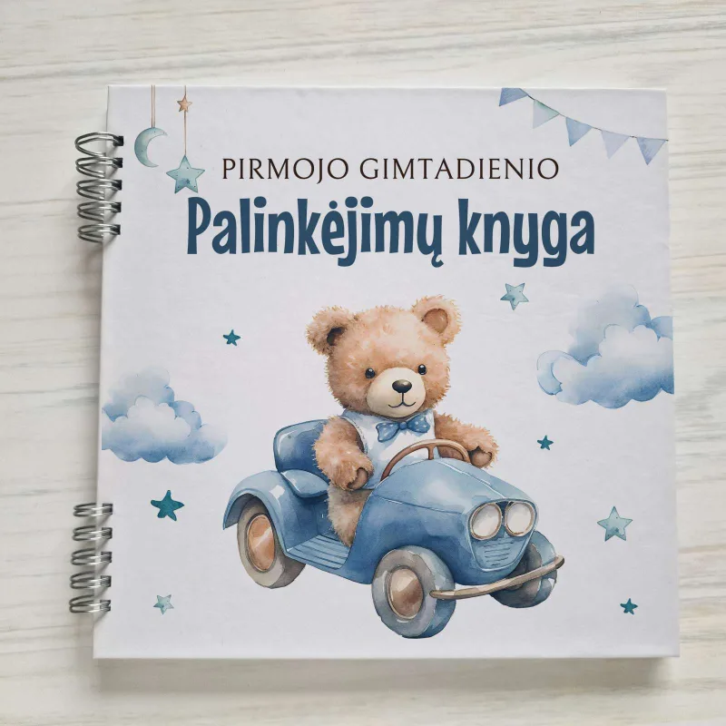 Pirmojo gimtadienio palinkėjimų knyga