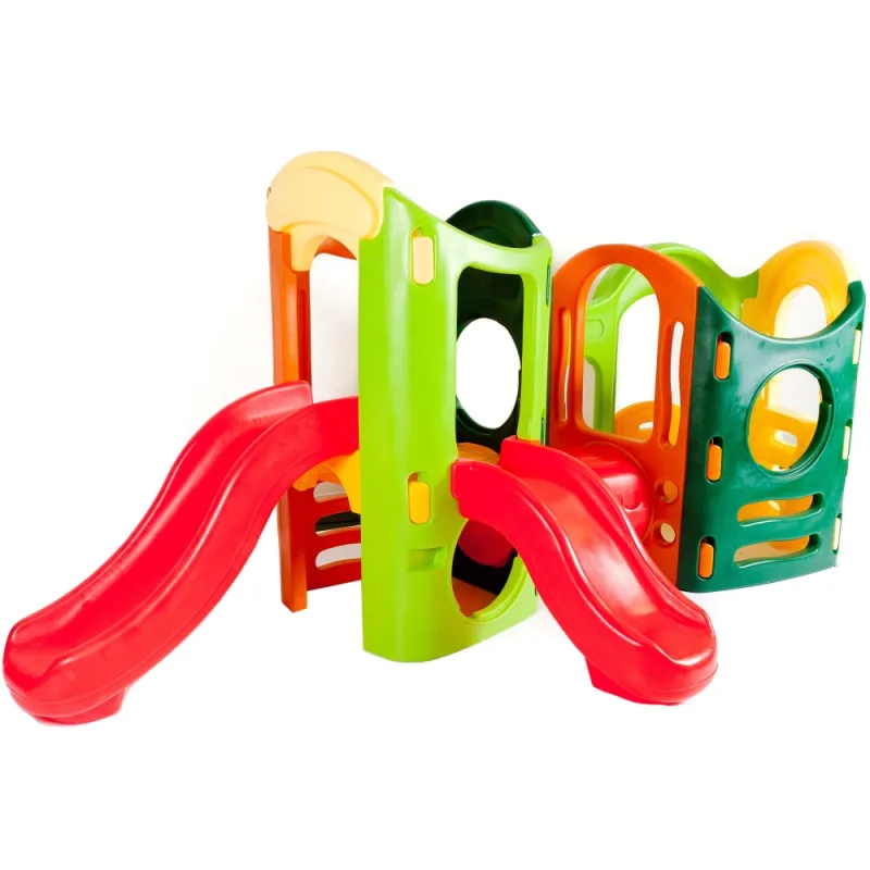 Žaidimų aikštelė Little Tikes 8-in-1 Monkey Grove su čiuožyklomis · 2