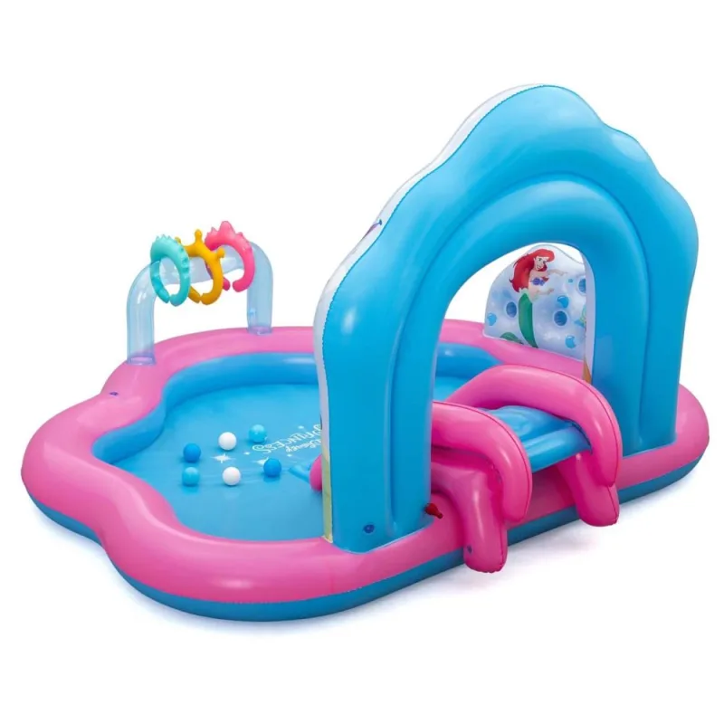 Pripučiama žaidimų aikštelė su čiuožykla Bestway 9103Y Disney Princesės 2,21 m x 1,93 m x 1,40 m · 3
