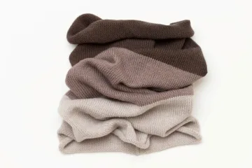 Ruda merino vilnos megzta mova