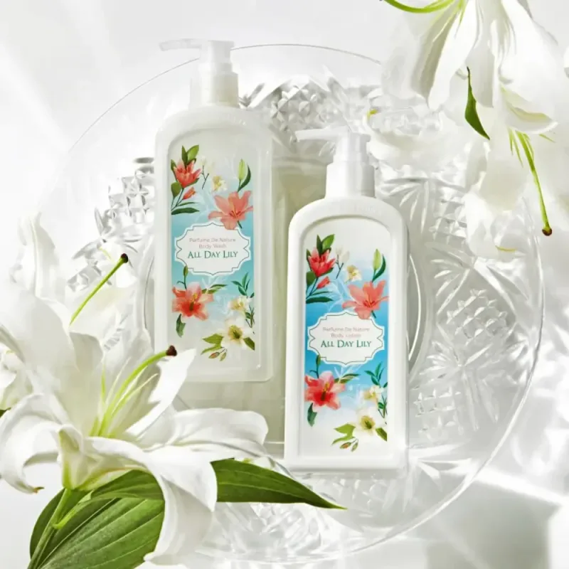 Nature Republic Perfume de Nature Body Wash All Day Lily – dušo želė · 2