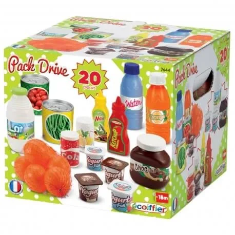 Žaislinis maisto produktų rinkinys, 20 vnt. · 2