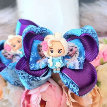 Plaukų gumytės su Frozen