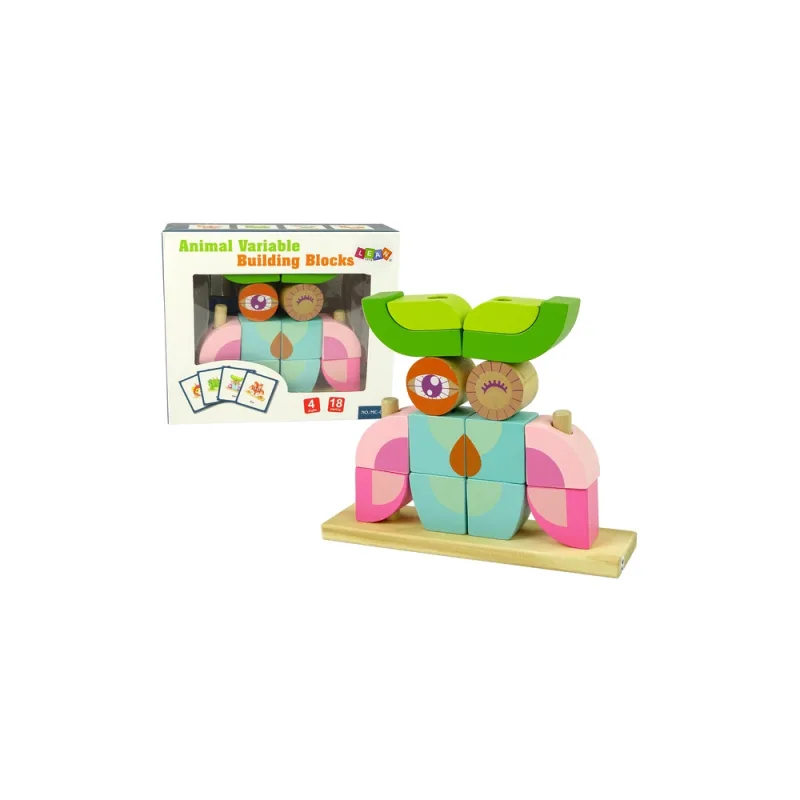 Kūrybinė 3D medinė erdvinė dėlionė Owl · 1
