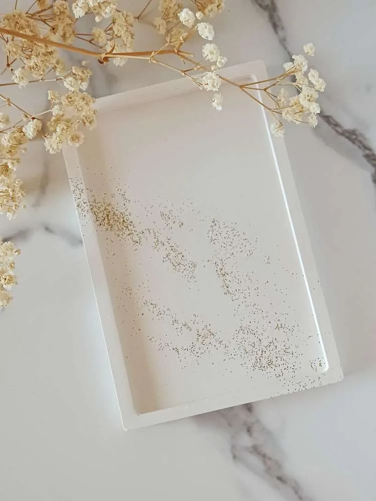 Rankų Darbo Minimalistinis Gipso Padėkliukas