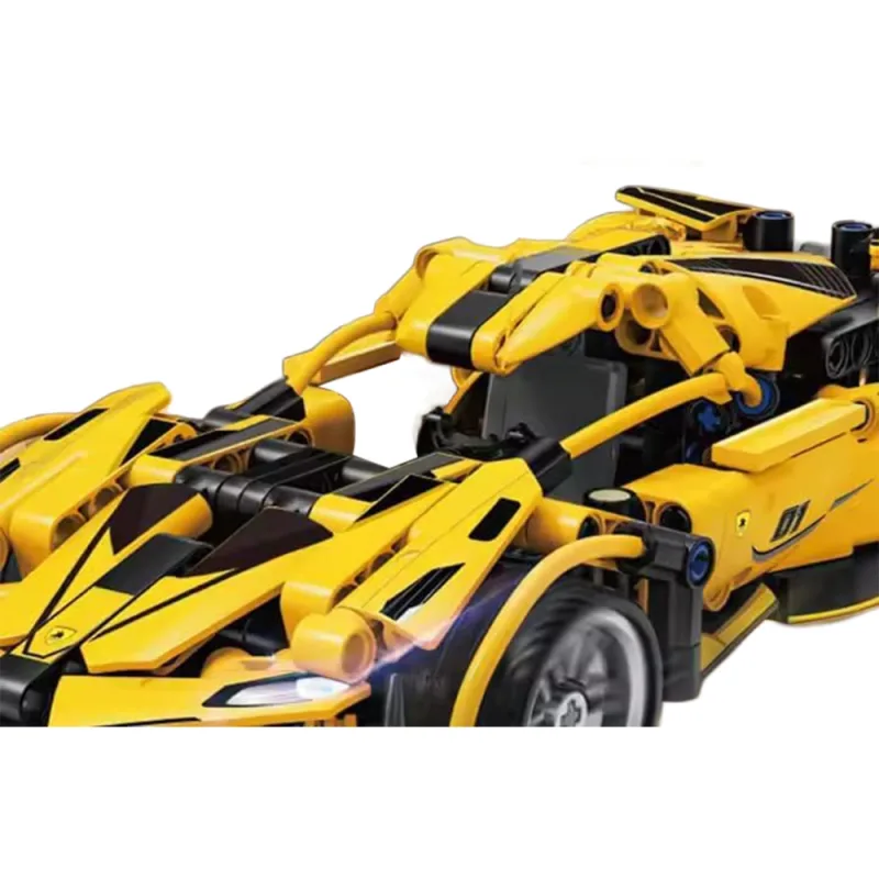 Konstruktorius Sportinis automobilis Geltonas 422 el. · 3