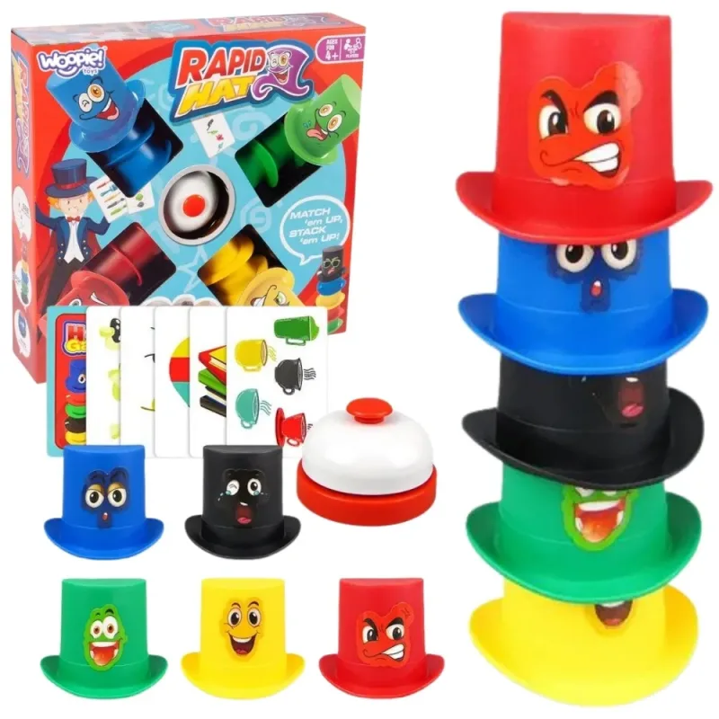 WOOPIE Greitos skrybėlės Arkadinis žaidimas 4+ · 1