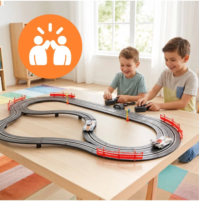 Žaislinė TOP TURBO lenktynių trasa, 300 cm · 2