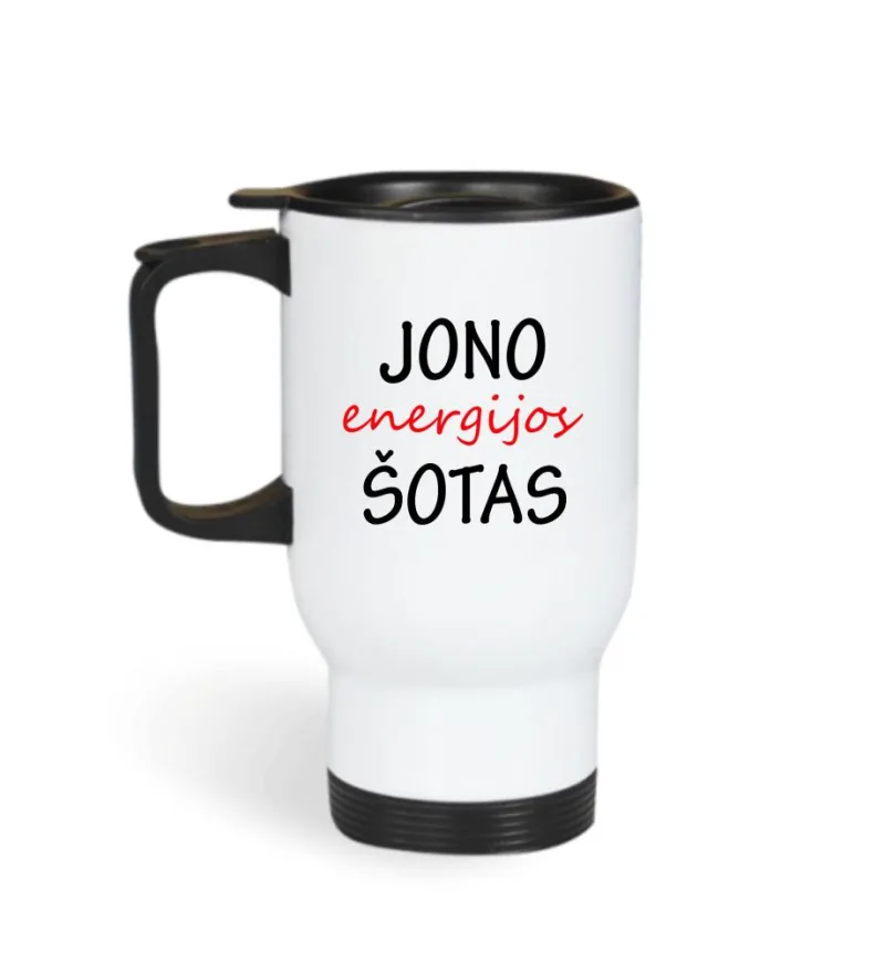 Termo puodelis „Jono energijos šotas“