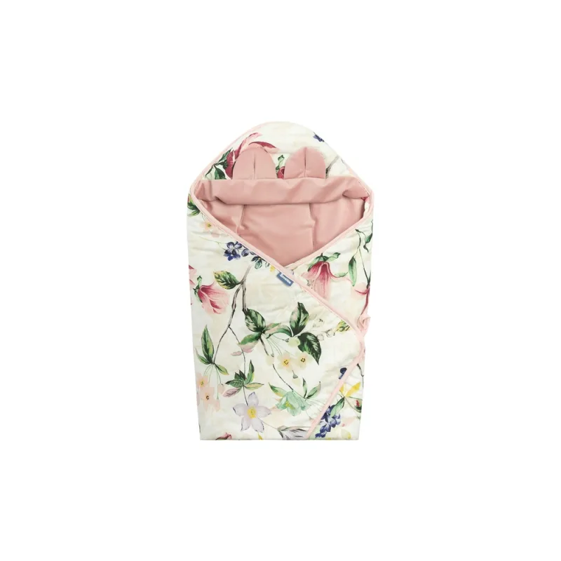 Miegmaišis / autokėdutės užklotas Sensillo Velvet XL, Pink Magnolia · 3