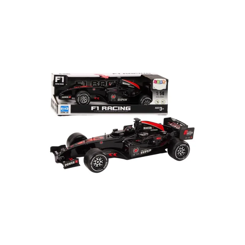 F1 sportinis automobilis lenktynininkas 1:14 Black Sounds · 1