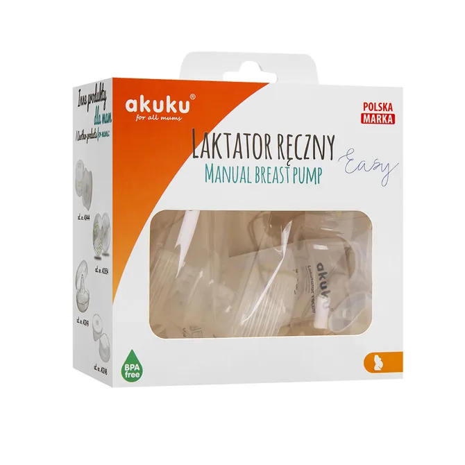 Rankinis pientraukis Akuku EASY, baltas, A0306 · 3