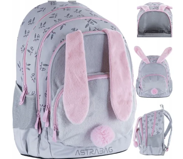 ASTRABAG Honeybunny mokyklinė kuprinė mergaitėms · 1