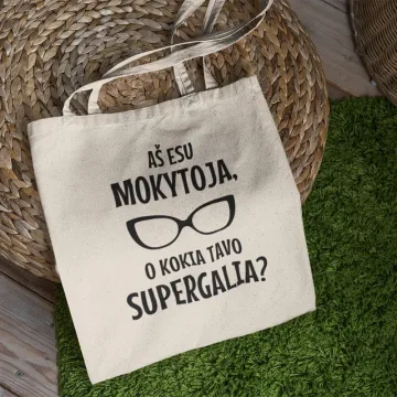 Pirkinių krepšelis „Aš esu Mokytoja“
