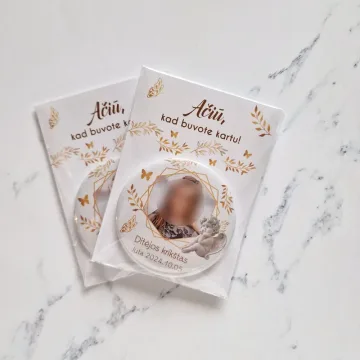 Magnetukai su nuotrauka „Angeliukas“