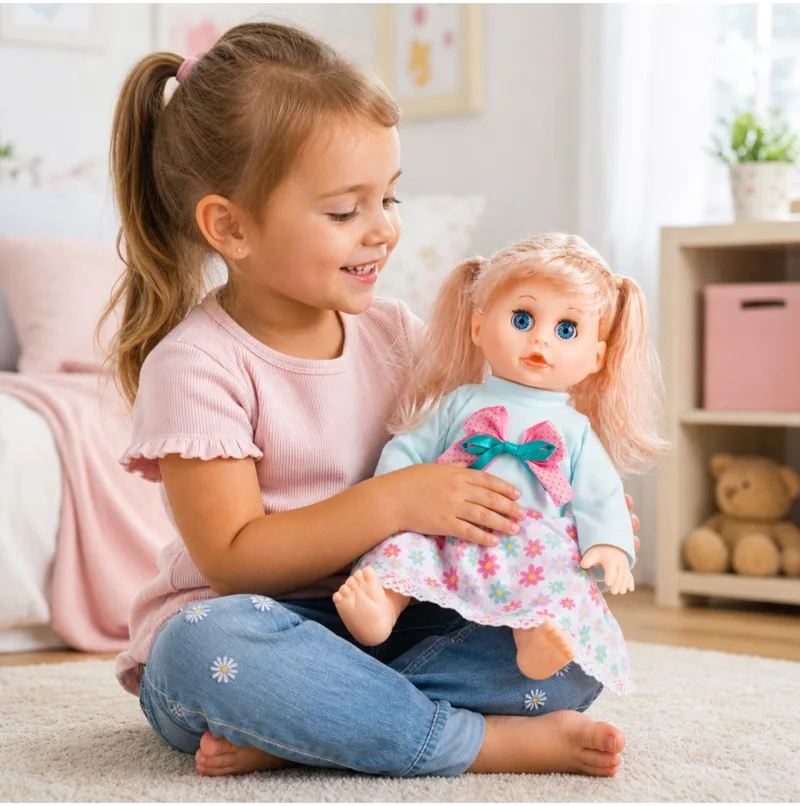 Lėlė „Baby Sweet Love“ su naktipuodžiu ir aksesuarais · 2