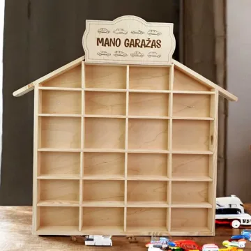 Lentyna - mašinėlių garažas „Mano garažas“