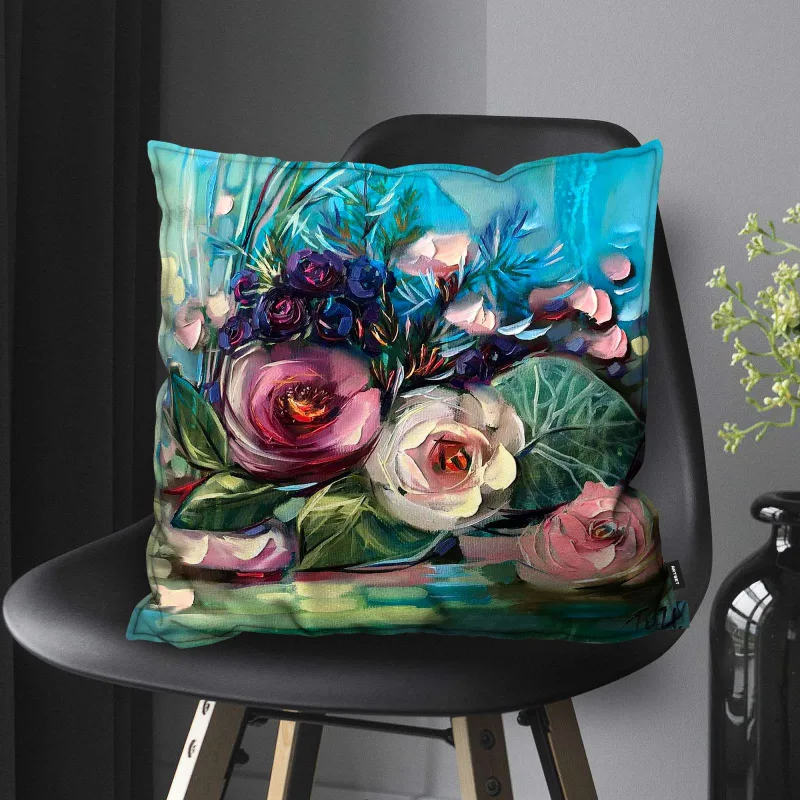 Dekoratyvinė pagalvėlė 45x45 cm su vidiniu užpildu RU124