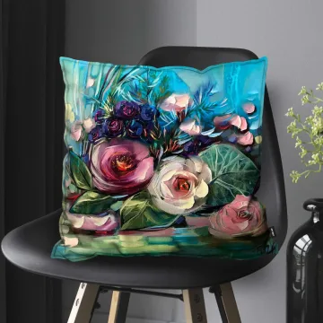 Dekoratyvinė pagalvėlė 45x45 cm su vidiniu užpildu RU124