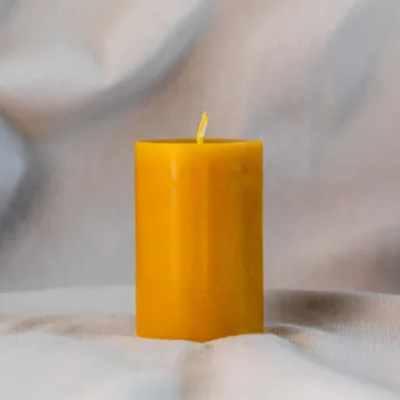 Bičių vaško žvakė Cilindras didelis