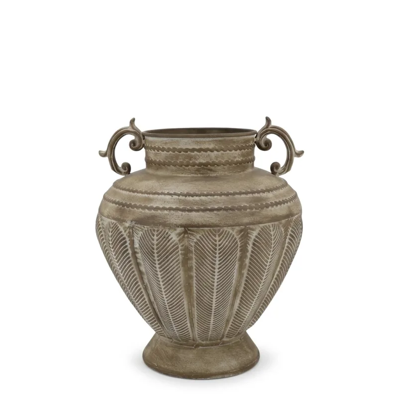 Vaza antikvarinės moka spalvos — H24/D48 cm